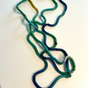 Artist made necklace has a life of its own. Completely unique piece: Price firm